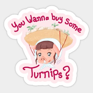 Want Some Turnips Sticker